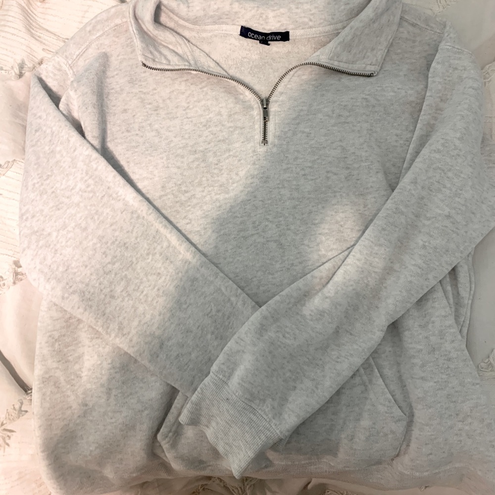 Beachy Oversized Quarterzip